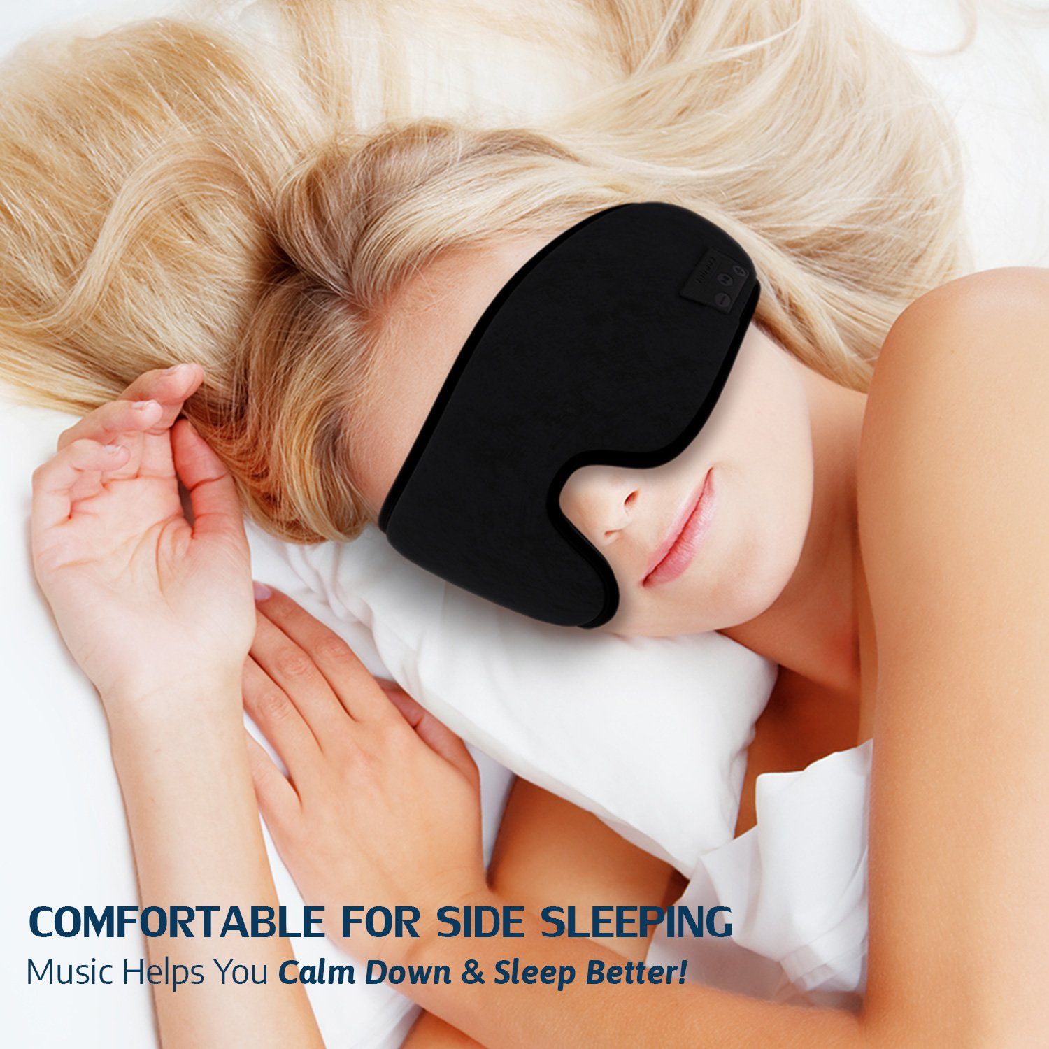 Wireless Sleep Mask Headphones Bluetooth 5.0 [$8 TEMPORARY DEAL]