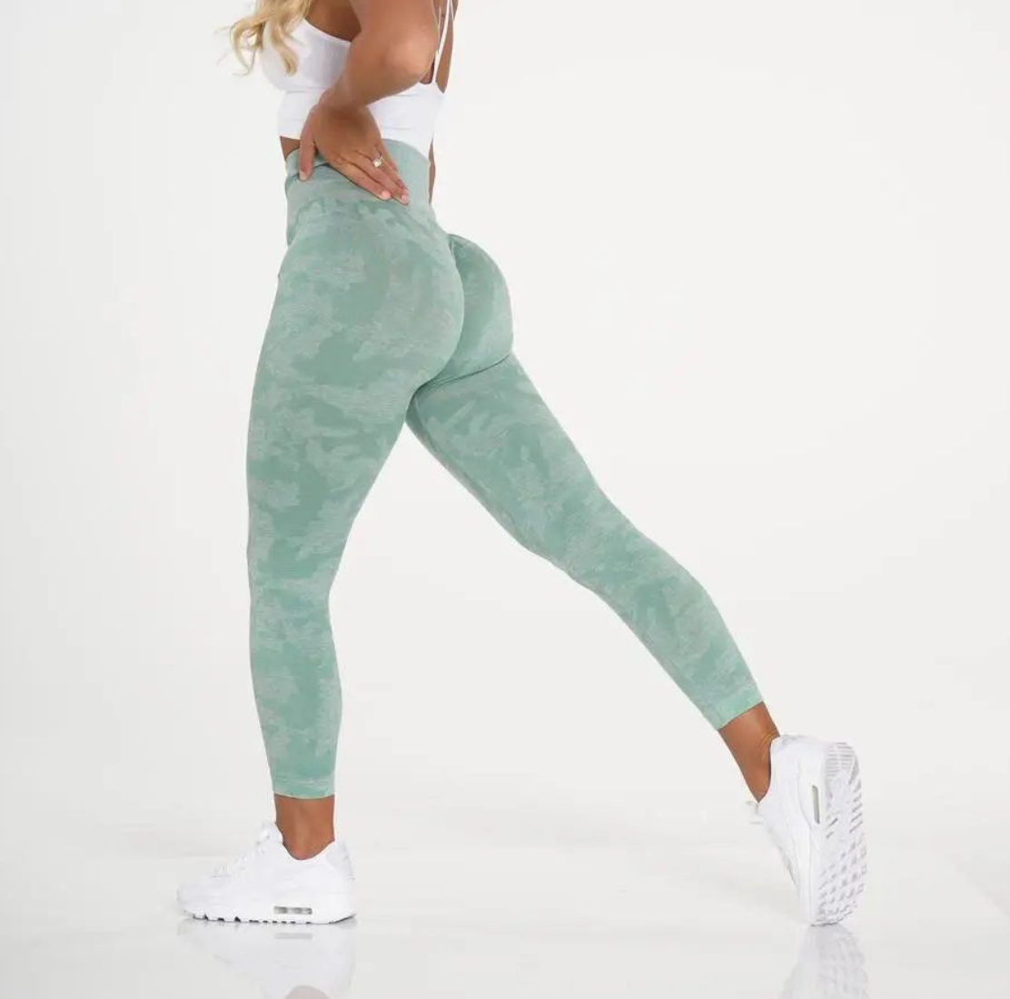 Women's Camo Active Workout Leggings-1