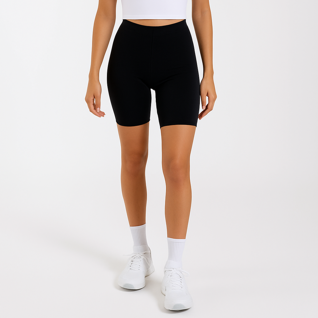 2012CS - Women's Cotton/Spandex Biker Shorts-1